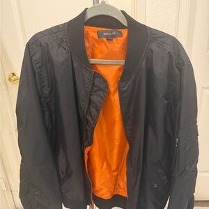 Ring of Fire Men's Dark Bomber Jacket